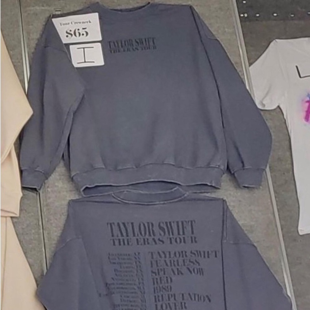 TRADE ONLY- Era tour official CrewNeck. Looking to trade for a size small